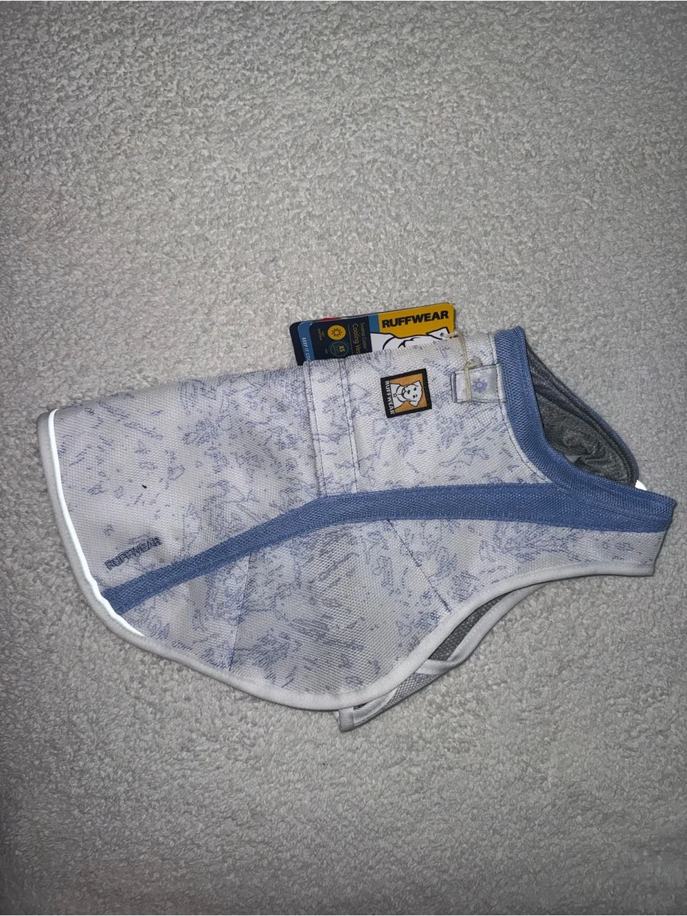 Ruffwear Swamp Cooler Cooling Dog Evaporative Vest Size XS 17”-22” Purple